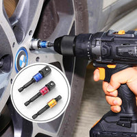 Deluxe 3-Piece Adapter Set with 105° Right Angle Drill Driver