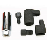 5pcs Oxygen Sensor Socket/ 5pc Thread Chaser Install Offset O2 Wrench Set