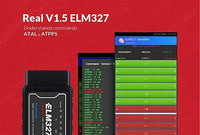 OBD2 Adaptor Auto Scanner WIFI Bluetooth ELM327