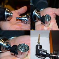 Deluxe 3-Piece Adapter Set with 105° Right Angle Drill Driver