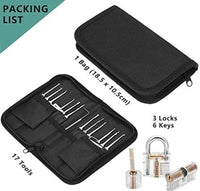 Professional 17-Piece Repair Sets with 3 Lock Models- Random Color