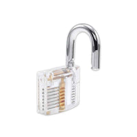 KLOM 32 Pieces Lock Pick Set + PRO Clear Practice Padlock