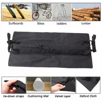 27.6Inch Black Tailgate Rack Pad