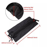 27.6Inch Black Tailgate Rack Pad