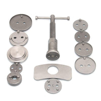 12PCS Brake Caliper Piston Rewind Wind Back Tool Kit Disc Brake Cylinder Adjustment