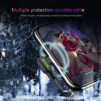 The Unbreakable 90 - 90º Degree Lightning Rapid Charge Cable