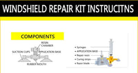 DIY windshield repair kit