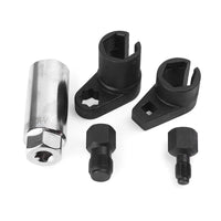 5pcs Oxygen Sensor Socket/ 5pc Thread Chaser Install Offset O2 Wrench Set