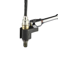 5pcs Oxygen Sensor Socket/ 5pc Thread Chaser Install Offset O2 Wrench Set