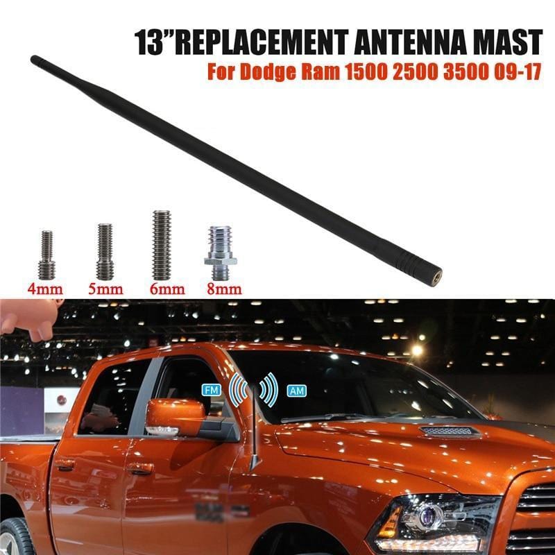 Car Roof AM FM Antenna Radio Amplifier Antena Auto For Dodge Ram