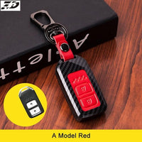 Carbon Fiber Key Case For Honda