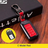 Carbon Fiber Key Case For Honda