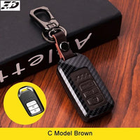 Carbon Fiber Key Case For Honda