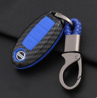 Carbon Fiber Shell Car Remote Key Cover Case For Nissan Qashqai J10 J11 X-Trail t31 t32 kicks Tiida Pathfinder Murano Note Juke