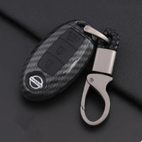 Carbon Fiber Shell Car Remote Key Cover Case For Nissan Qashqai J10 J11 X-Trail t31 t32 kicks Tiida Pathfinder Murano Note Juke
