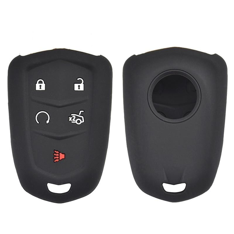 Silicone Remote Key Cover For Cadillac CT6 ATS CTS XTS SRX XT5