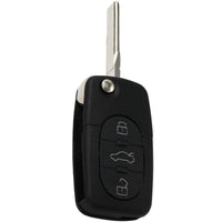 3 Button Folding Flip Remote Smart Key 4D0 837 231 A 433MHZ ID48 Chip 4D0837231A